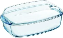Pyrex Ovenschaal Met Deksel 33 X 19 Cm Glas