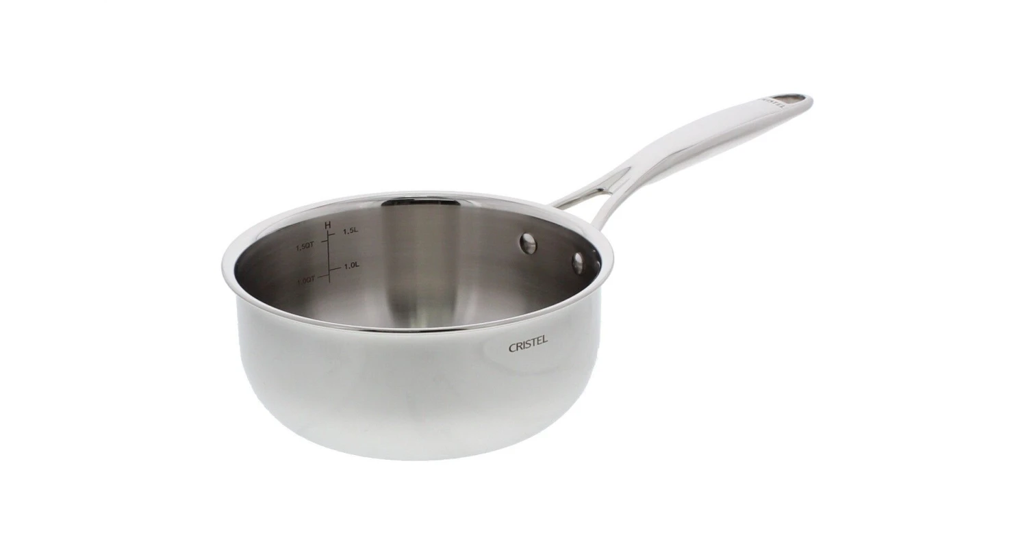Cristel Castel'Pro Multiply Sauspan ø 18 Cm Rvs 1 Cristel Castel'Pro Multiply Sauspan ø 18 Cm Rvs