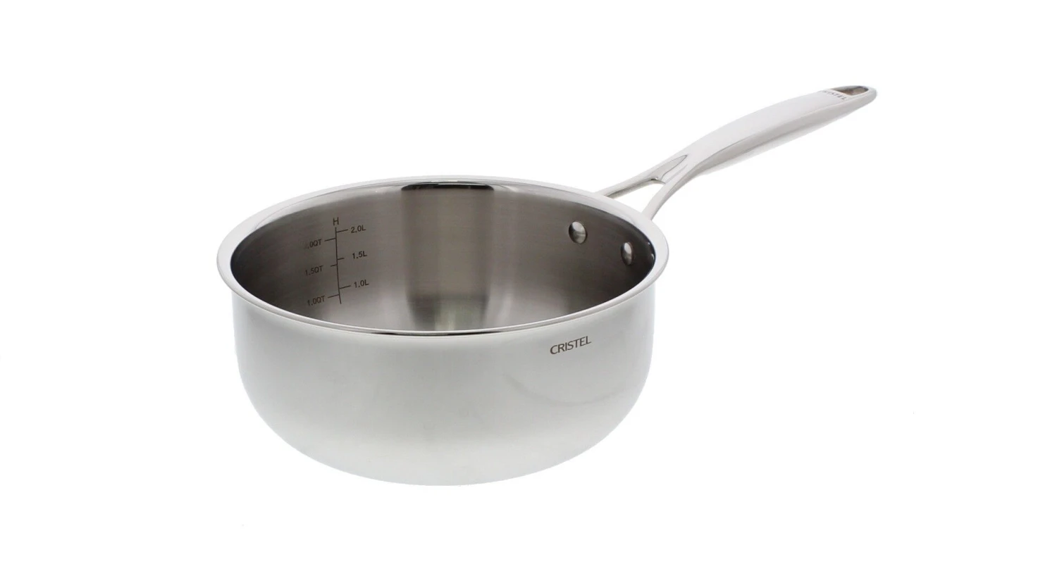 Cristel Castel'Pro Multiply Sauspan ø 20 Cm Rvs 1 Cristel Castel'Pro Multiply Sauspan ø 20 Cm Rvs