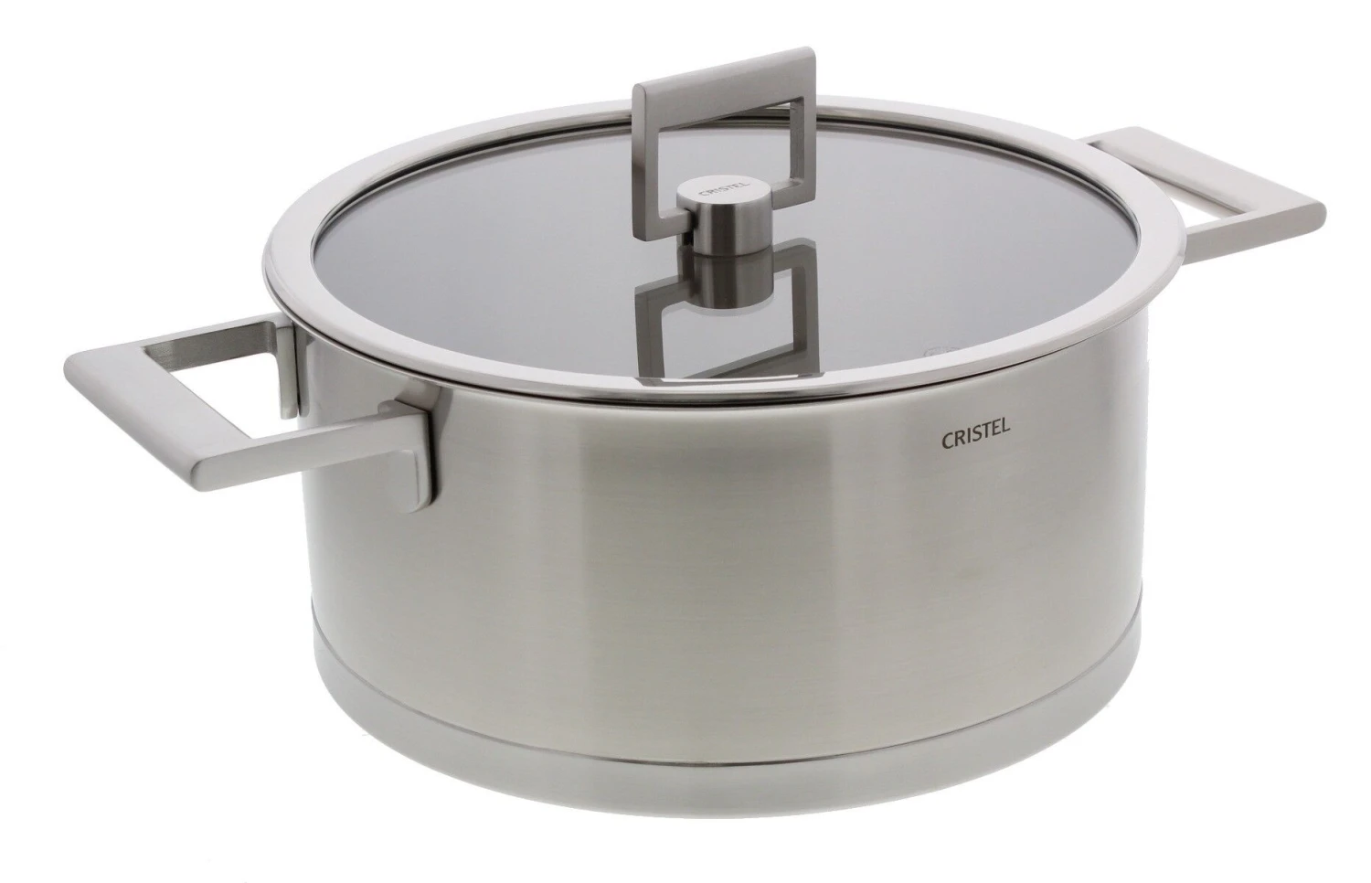 Cristel Strate Kookpan Met Glazen Deksel ø 24 Cm Rvs 1 Cristel Strate Kookpan Met Glazen Deksel ø 24 Cm Rvs