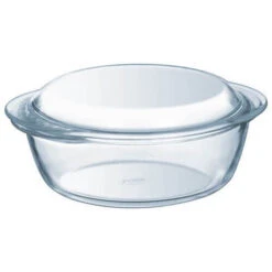 Pyrex Ronde Ovenschaal Met Deksel 3 Liter Glas