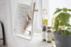 Yamazaki Tosca Kookboekstandaard Hout Metaal Wit -Beste Keukenproducten Winkel 2737 7 1000x