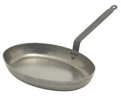 De Buyer Carbone Vispan Ovaal ø 36 Cm Plaatstaal Breedtegreep