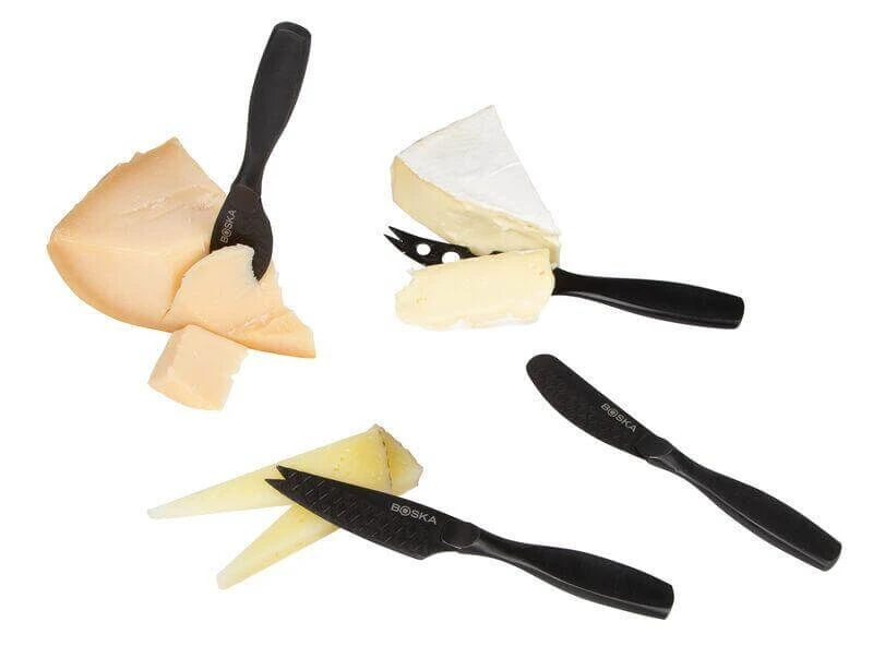 Boska Mini Monaco+ Zwart Rvs 4-delig 2 Boska Mini Monaco+ Zwart Rvs 4-delig - Afbeelding 2