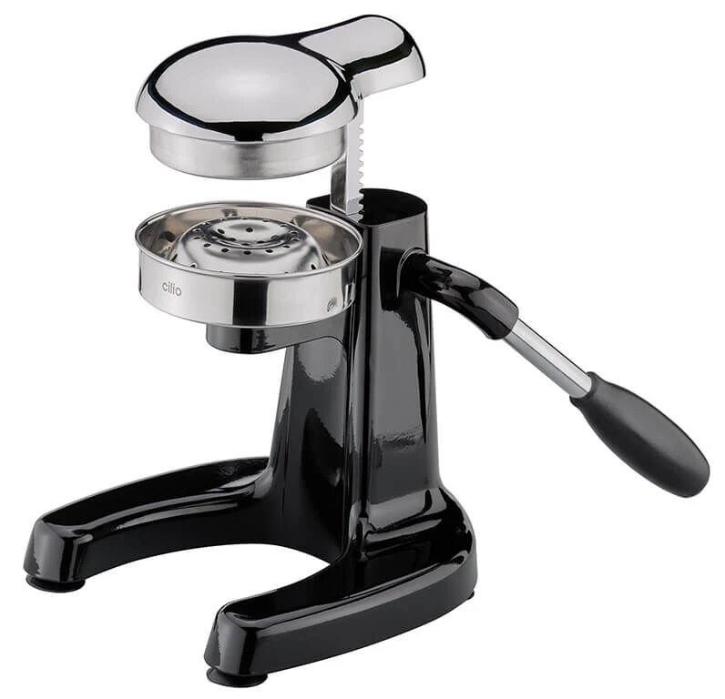 Cilio Positano Profi Citruspers 25 Cm Rvs Zwart 2 Cilio Positano Profi Citruspers 25 Cm Rvs Zwart - Afbeelding 2