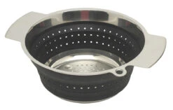 Rösle Inklapbaar Vergiet ø 24 Cm Silicone Zwart