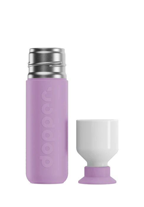 Dopper Insulated Drinkfles 350 Ml Rvs Throwback Lilac - Afbeelding 2