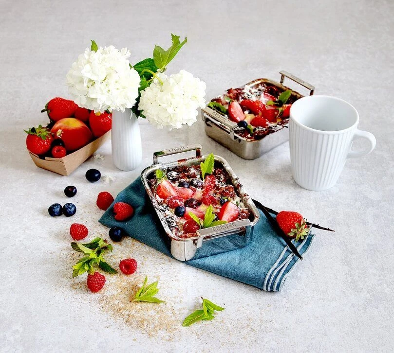 Cristel Mini Braadslede 12 X 10 Cm Rvs 4 Cristel Mini Braadslede 12 X 10 Cm Rvs - Afbeelding 4