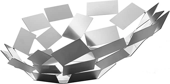 Alessi La Stanza Dello Scirocco Fruitschaal 41,5 X 37,5 Cm Rvs 1 Alessi La Stanza Dello Scirocco Fruitschaal 41,5 X 37,5 Cm Rvs