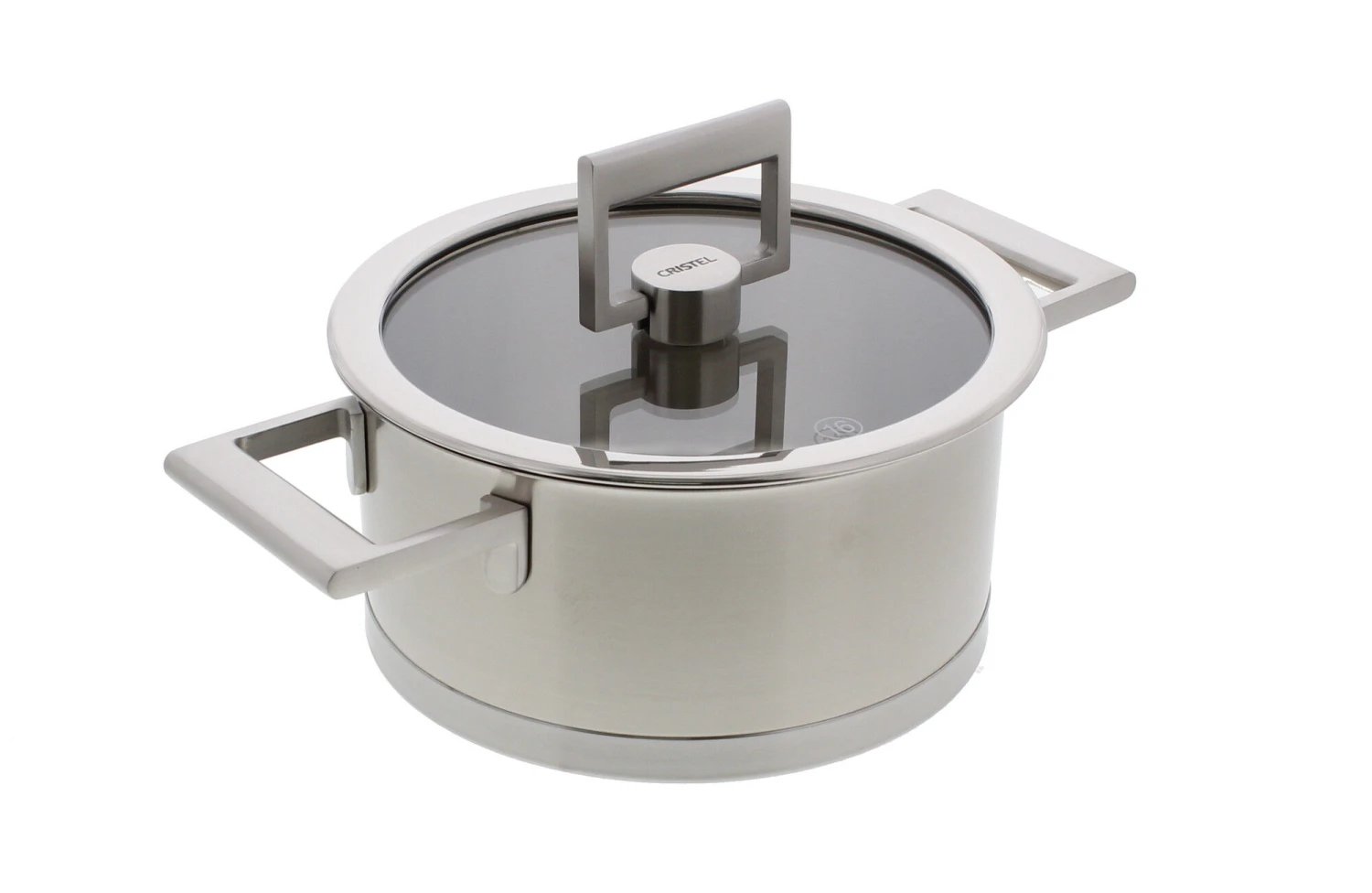 Cristel Strate Kookpan Met Glazen Deksel ø 16 Cm Rvs 1 Cristel Strate Kookpan Met Glazen Deksel ø 16 Cm Rvs