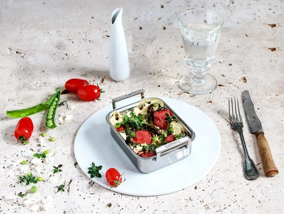 Cristel Mini Braadslede 12 X 10 Cm Rvs 5 Cristel Mini Braadslede 12 X 10 Cm Rvs - Afbeelding 5