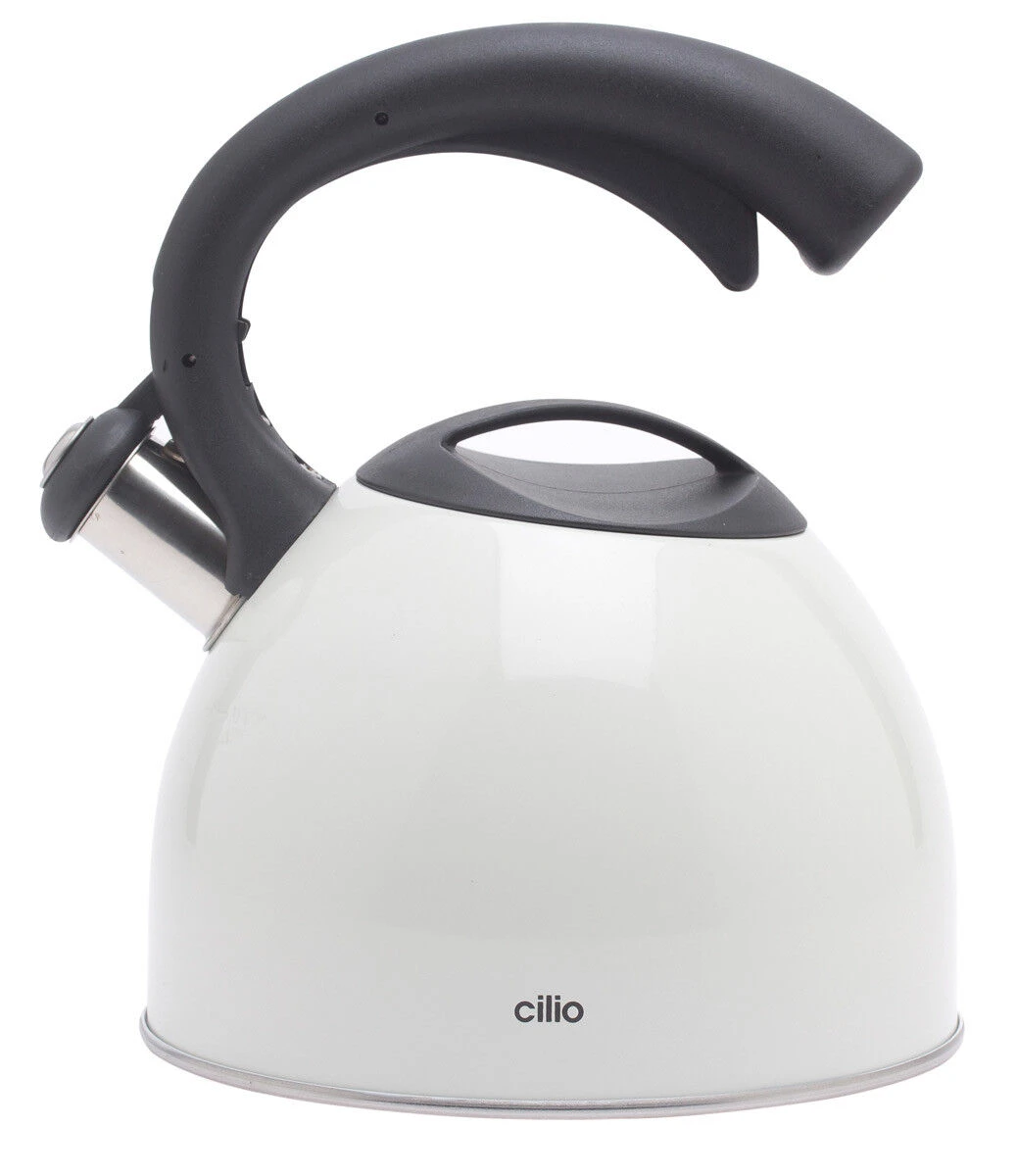 Cilio Fluitketel 2,5 Liter Rvs Wit