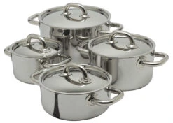 Spring Complete Starter Pannenset Rvs Glans 4-delig