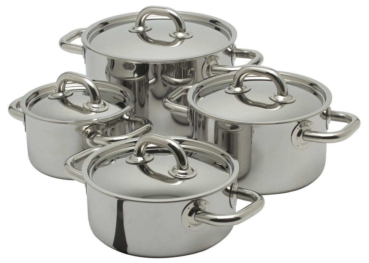 Spring Complete Starter Pannenset Rvs Glans 4-delig