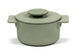 Serax Surface By Sergio Herman Braadpan ø 12 Cm Gietijzer Camogreen