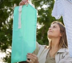 By Roll'eat Boc'n'Roll Bio Herbruikbaar Boterhamzakje 45 X 32 Cm Katoen Groen -Beste Keukenproducten Winkel bnr verd lifestyle