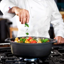 Chasseur Braadpan Ovaal 6 Liter ø 31 Cm Gietijzer Mat Zwart -Beste Keukenproducten Winkel braeter life neu05 1