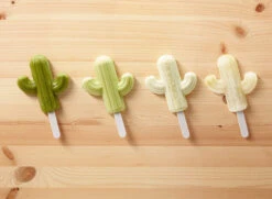 Lekue Lékué Fun & Sun Ijsvorm Cactus Silicone Groen 4 Stuks -Beste Keukenproducten Winkel cactus helado 08 2