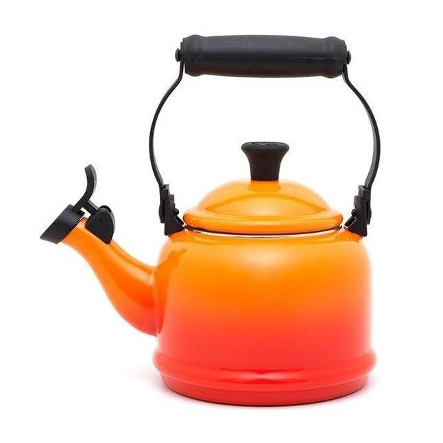 Le Creuset Demi Fluitketel 1,1 Liter Staal Vulcanique 1 Le Creuset Demi Fluitketel 1,1 Liter Staal Vulcanique