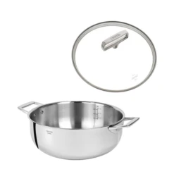 Cristel Castel'Pro Wok-braadpan ø 28 Cm Rvs