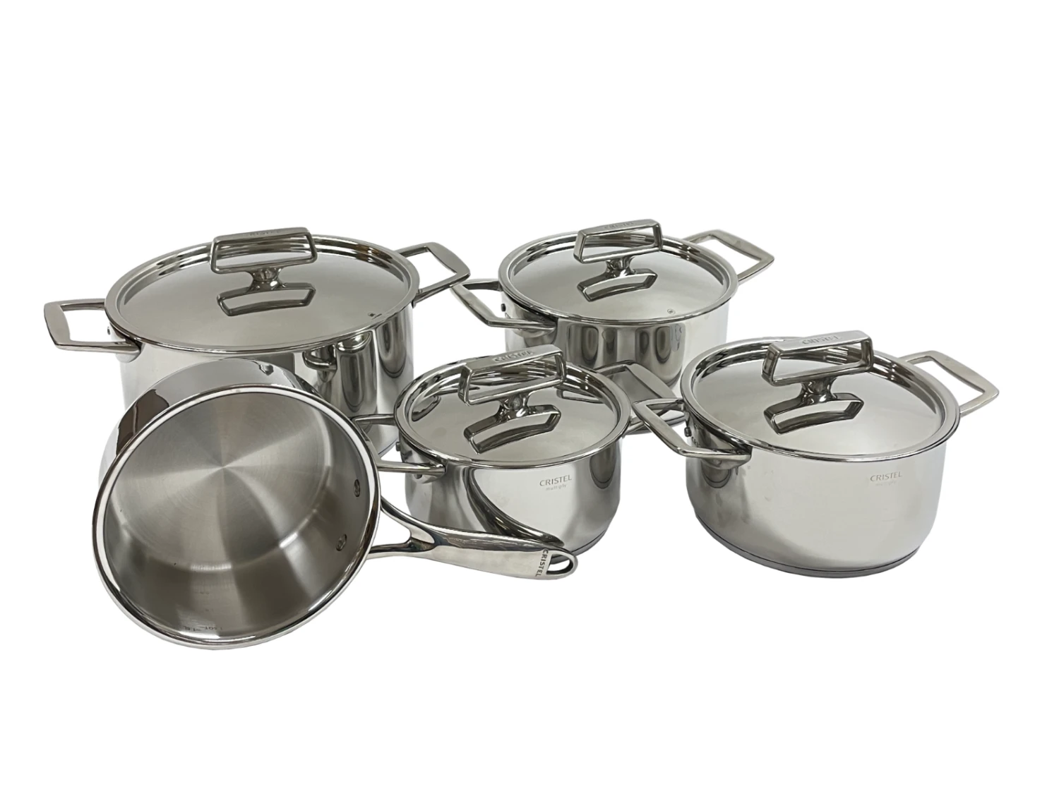 Cristel Castel'Pro Multi Pannenset Rvs 5-delig