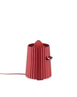 Alessi Plissé Elektrische Citruspers Kunststof Rood
