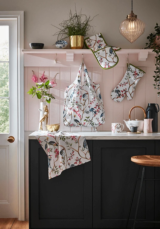 Ulster Weavers Oriental Birds Ovenwant Katoen Crème 3 Ulster Weavers Oriental Birds Ovenwant Katoen Crème - Afbeelding 3