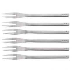Puresigns One Cocktailvorken 12,5 Cm Rvs Mat 6 Stuks