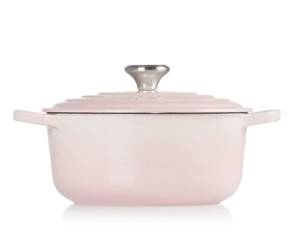 Le Creuset Signature Braadpan 4,2 Liter ø 24 Cm Gietijzer Shell Pink 1 Le Creuset Signature Braadpan 4,2 Liter ø 24 Cm Gietijzer Shell Pink