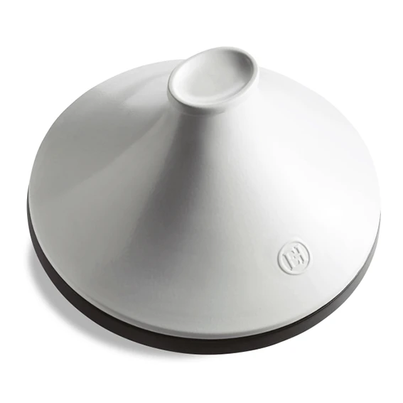 Emile Henry Delight Tajine ø 26 Cm Keramiek Wit 4 Emile Henry Delight Tajine ø 26 Cm Keramiek Wit - Afbeelding 4