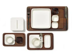 Serax HEII Marcel Wolterinck Bord Vierkant 20 X 20 Cm Porselein Wit -Beste Keukenproducten Winkel serax 1 3