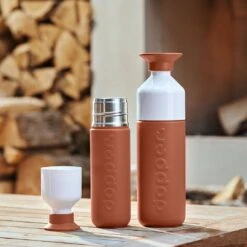 Dopper Insulated Drinkfles 580 Ml Rvs Terracotta Tide -Beste Keukenproducten Winkel shopping 1